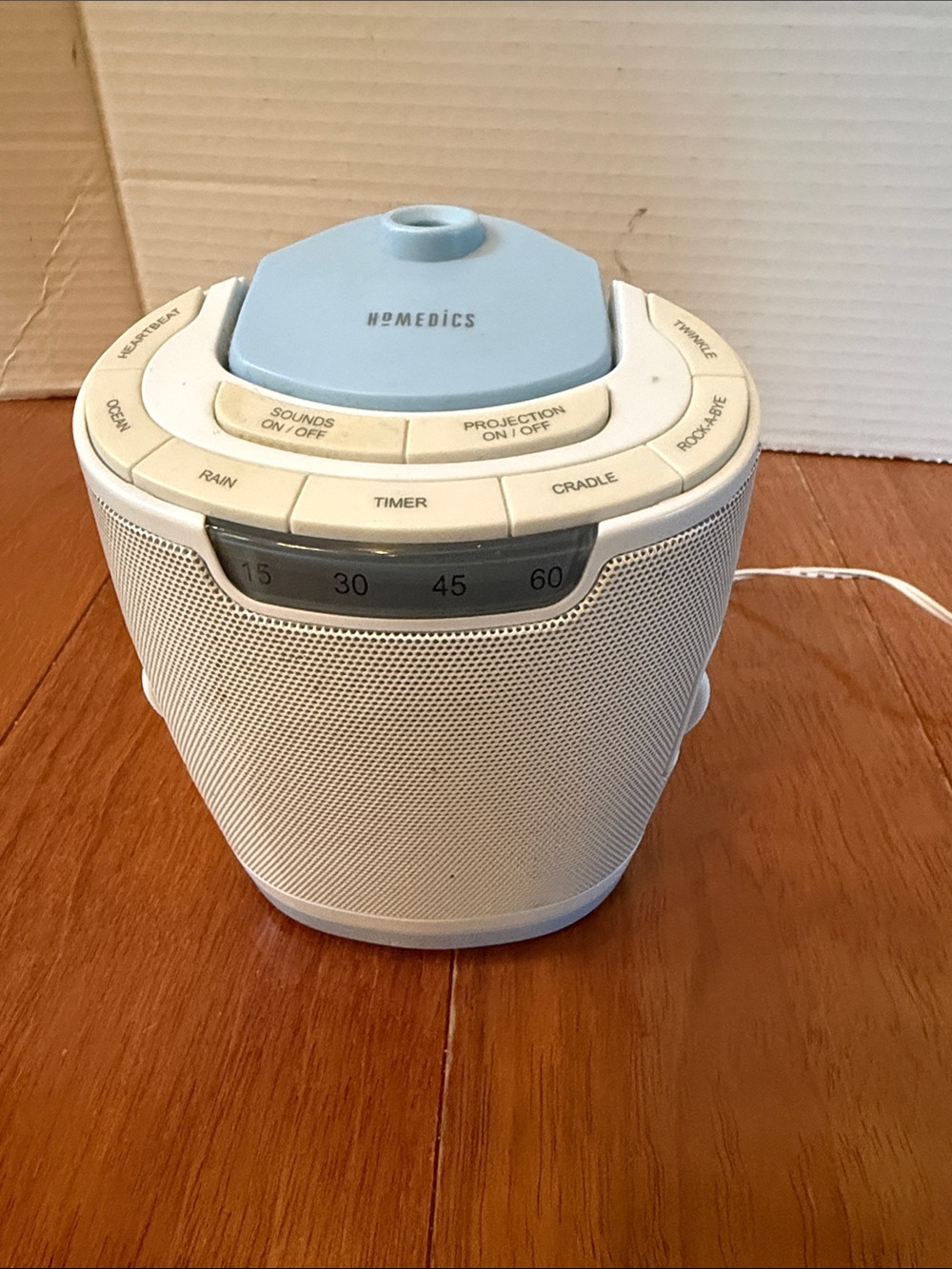 HoMedics myBaby SoundSpa Lullaby Sounds & Image Projection Machine SS-3000